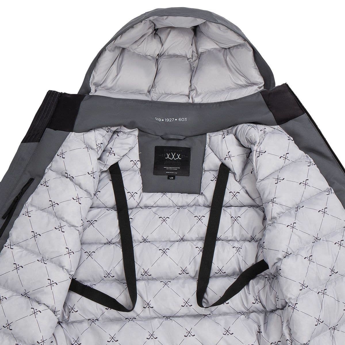 Bunda BAUER S21 ULTIMT FAN HOODED PARKA GRY-SR (1057855)