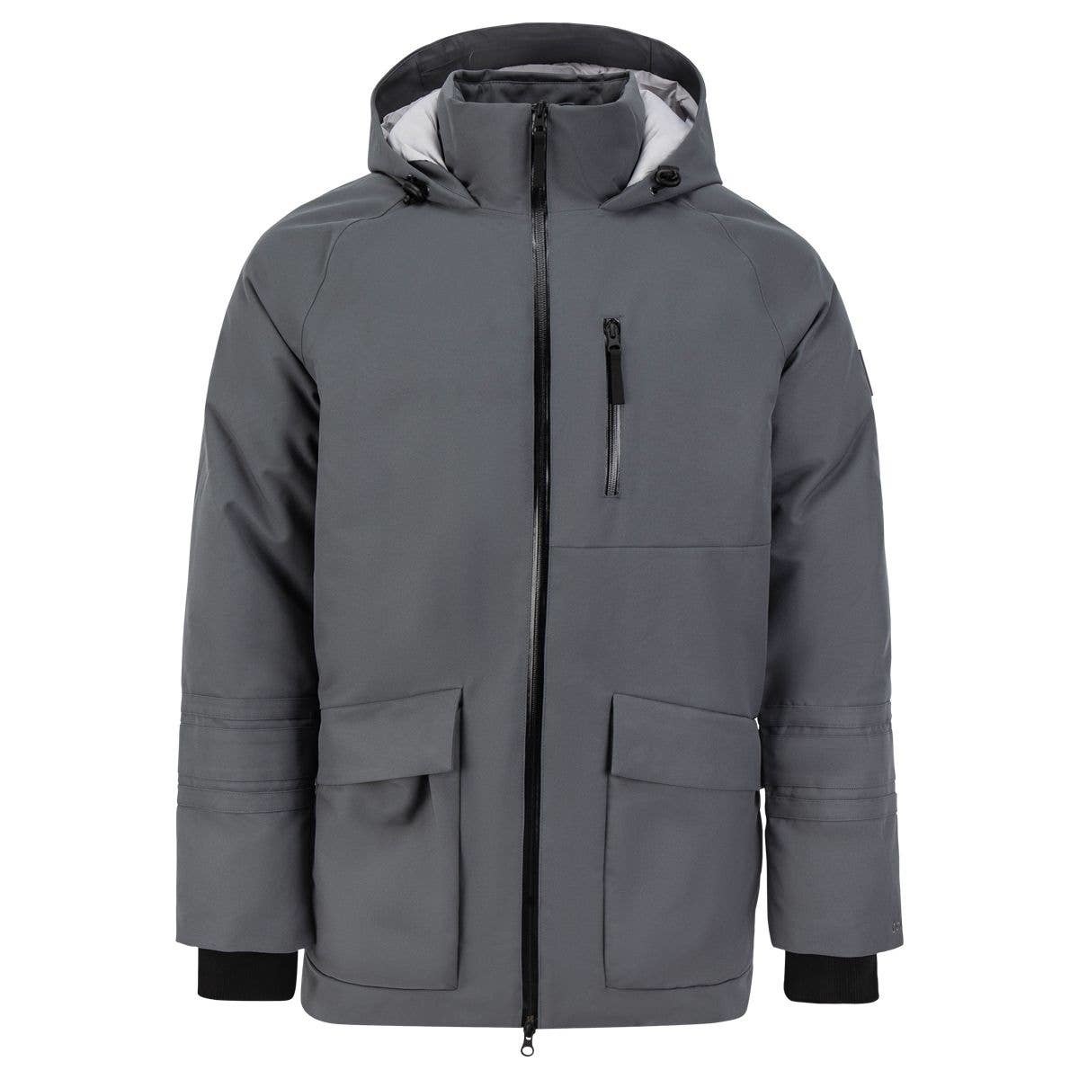 Bunda BAUER S21 ULTIMT FAN HOODED PARKA GRY-SR (1057855)