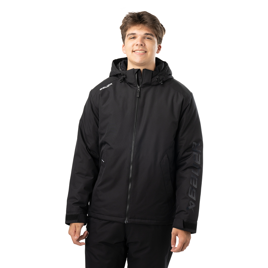 Bunda BAUER S24 TEAM HEAVYWEIGHT JACKET-SR-BLK (1063238)