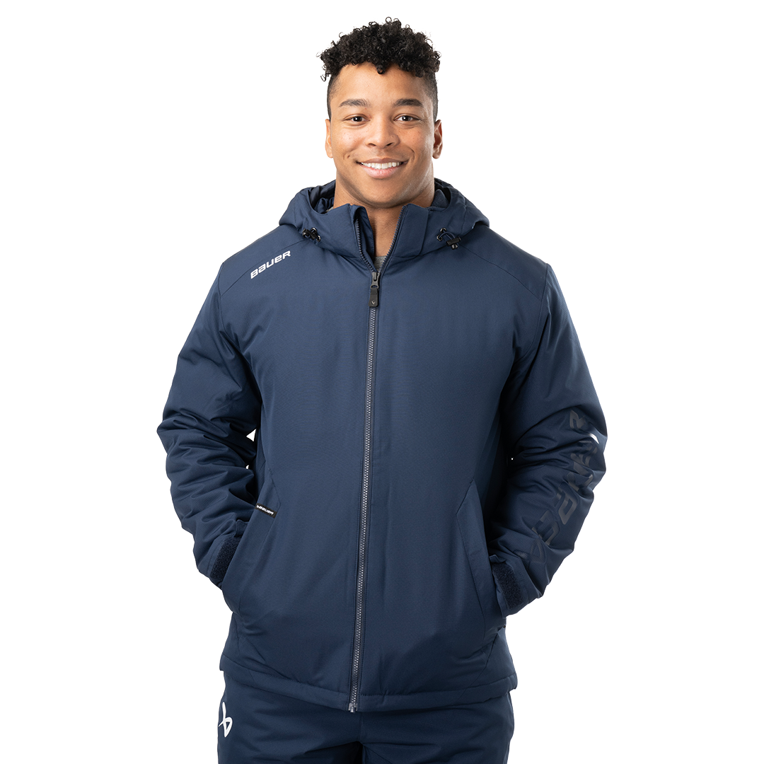 Bunda BAUER S24 TEAM HEAVYWEIGHT JACKET-SR-NAV (1063239)