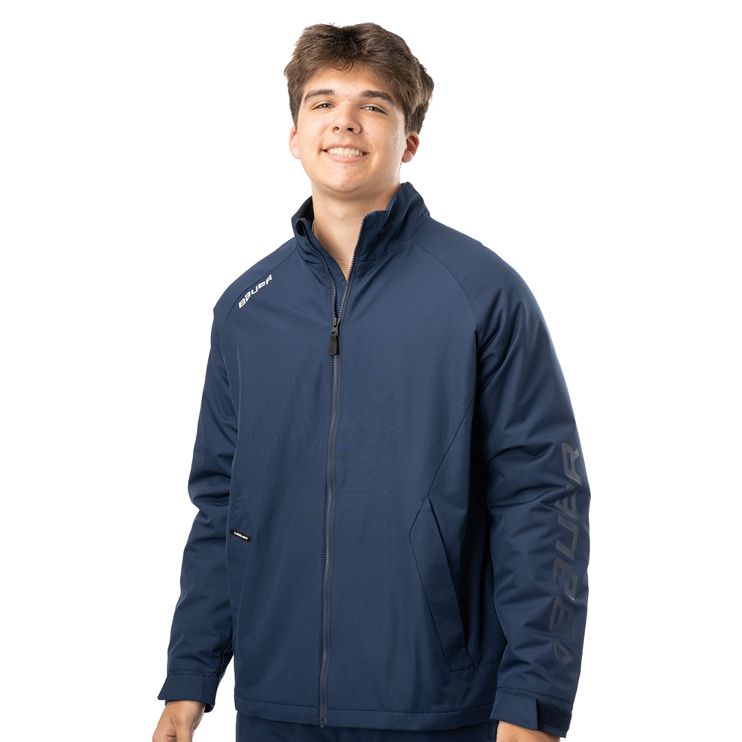 Bunda BAUER S24 TEAM MIDWEIGHT JACKET-SR-NAV (1063237)
