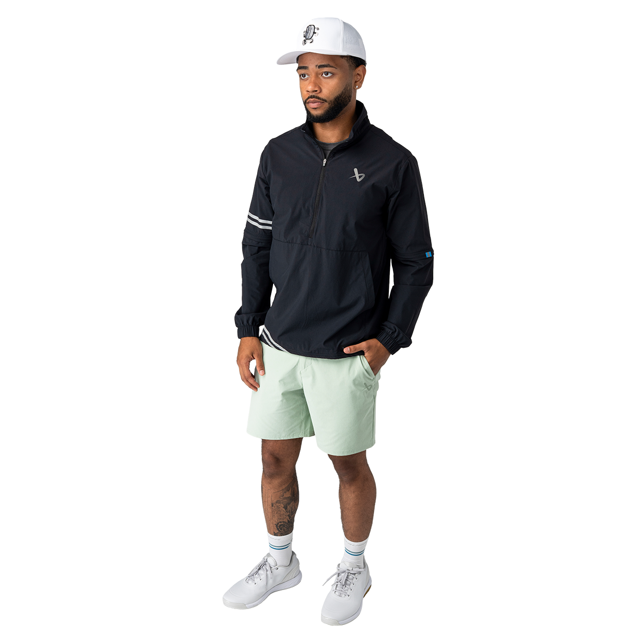 Bunda BAUER S26 GOLF CONVERTIBLE 1/2 ZIP-SR (1067539)