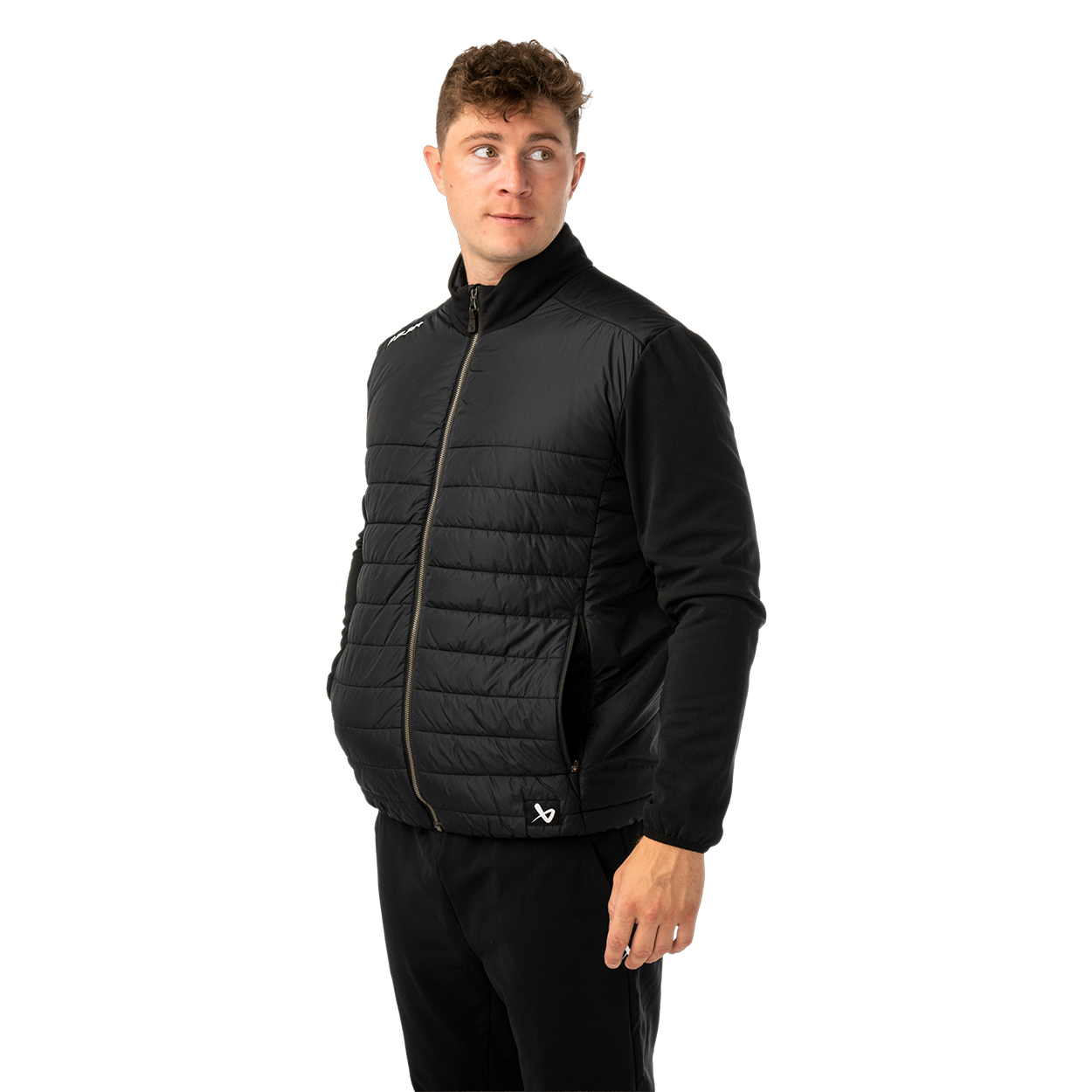 Bunda BAUER S26 TEAM HYBRID JACKET-SR-BLK (1067298)