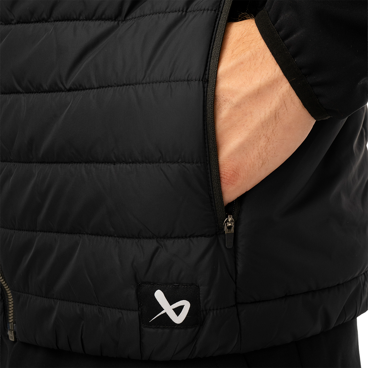 Bunda BAUER S26 TEAM HYBRID JACKET-SR-BLK (1067298)