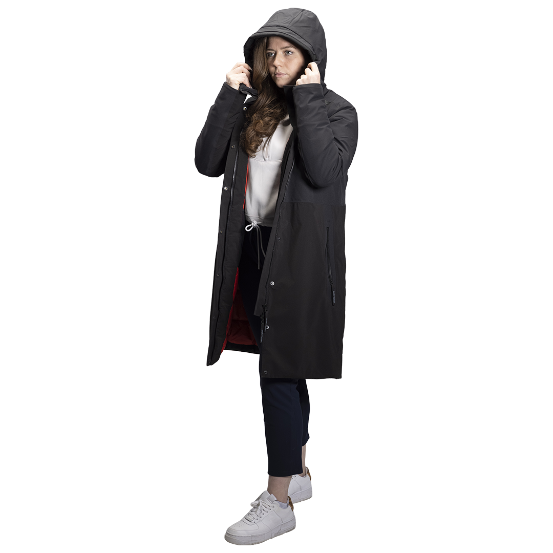 Bunda BAUER SAIL RACING PARKA-WOMEN'S-BLACK (1060281)