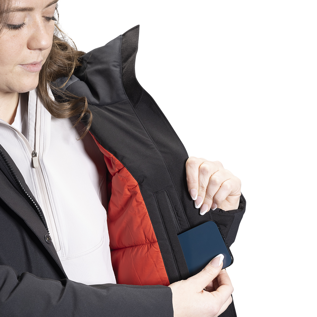 Bunda BAUER SAIL RACING PARKA-WOMEN'S-BLACK (1060281)