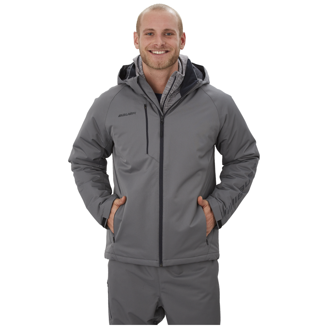 Bunda BAUER SUPREME HEAVYWEIGHT JACKET GRY-SR (1056723)