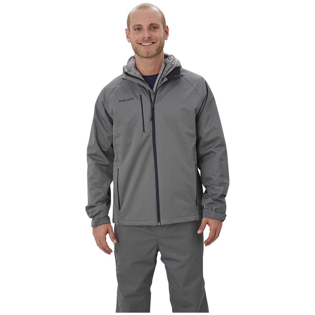 Bunda BAUER SUPREME LIGHTWEIGHT JACKET GRY-SR (1056535)