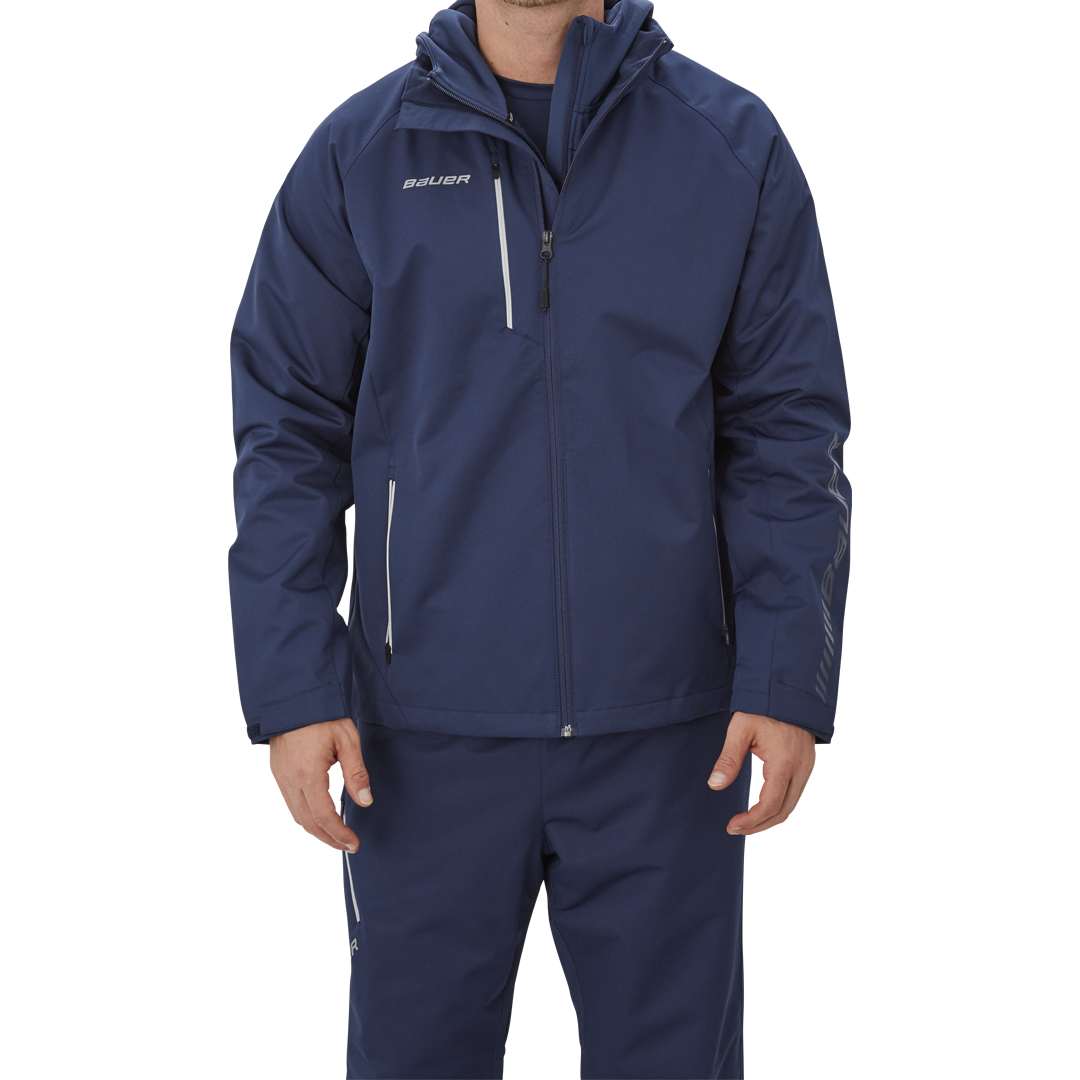 Bunda BAUER SUPREME LIGHTWEIGHT JACKET NAV-YTH (1056537)