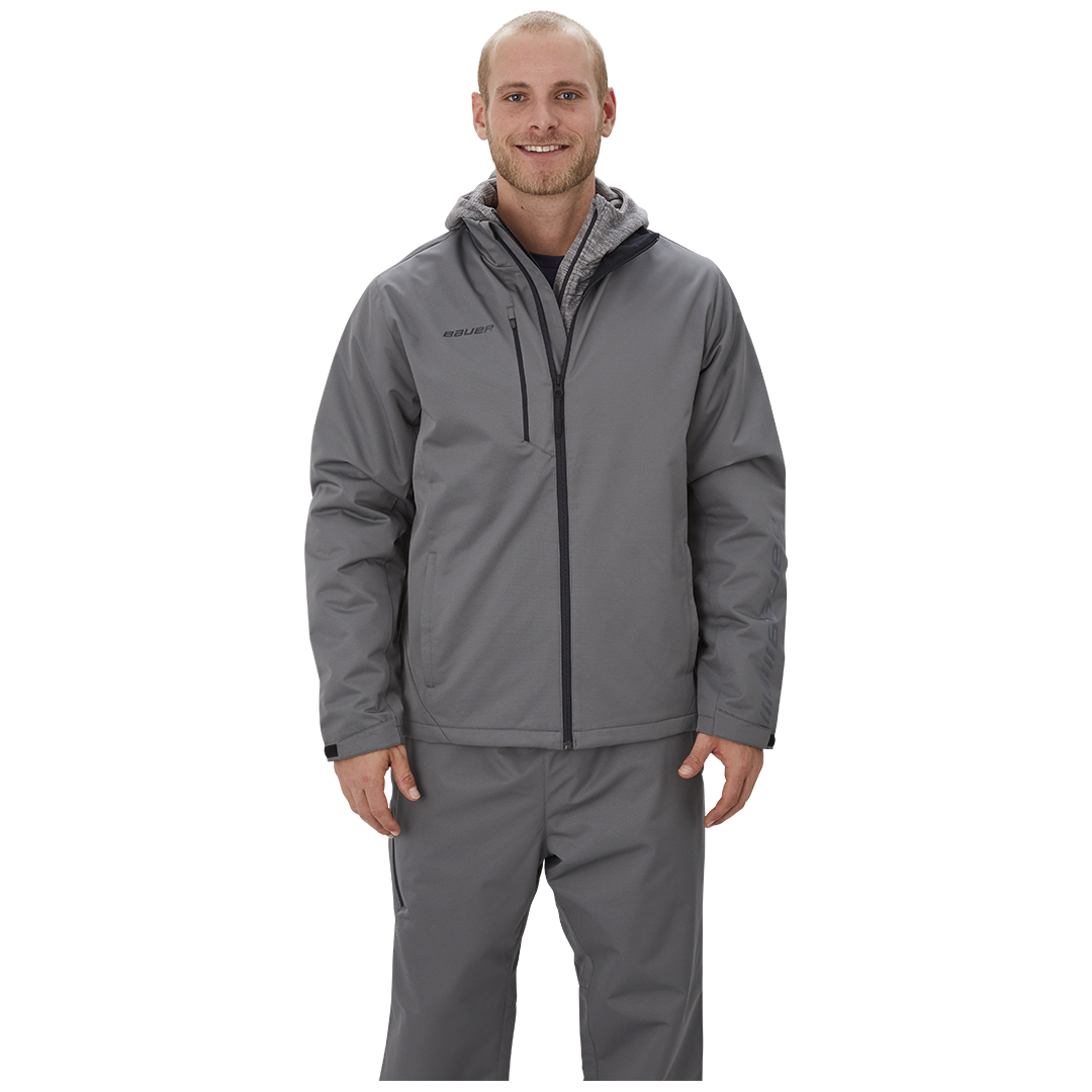 Bunda BAUER SUPREME MIDWEIGHT JACKET GRY-SR (1056514)