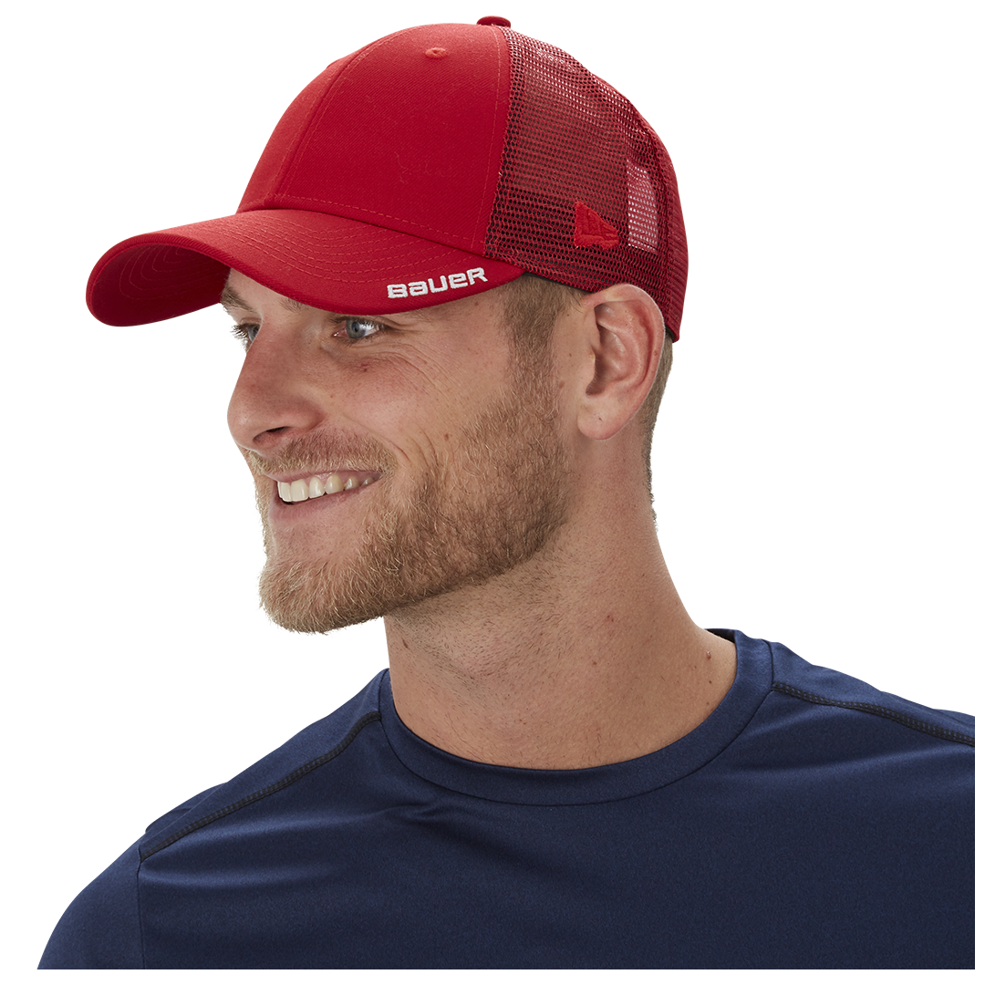 Čepice BAUER NE TEAM 9FORTY ADJ CAP RED-SR (1057044)
