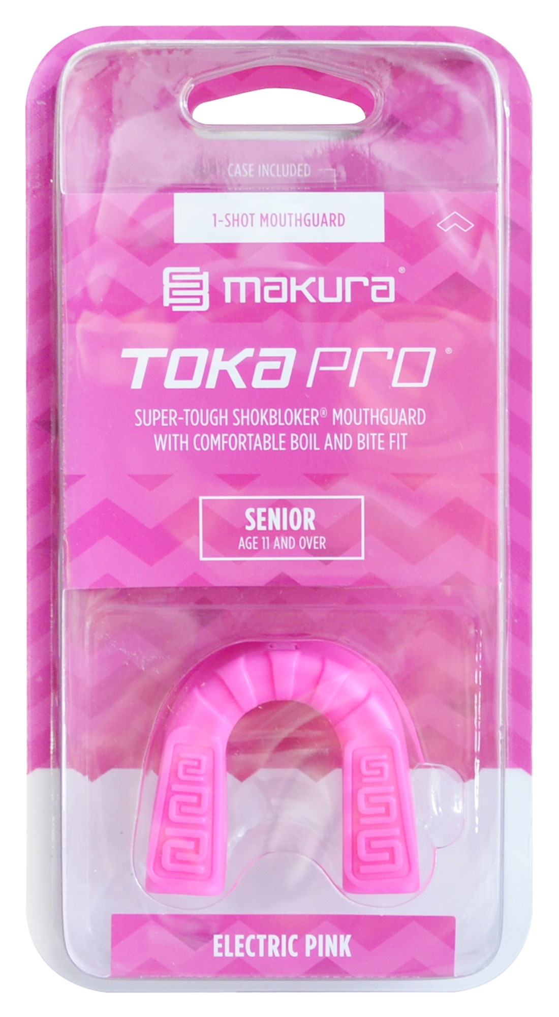 Chránič zubů MAKURA TOKA Electric Pink JR