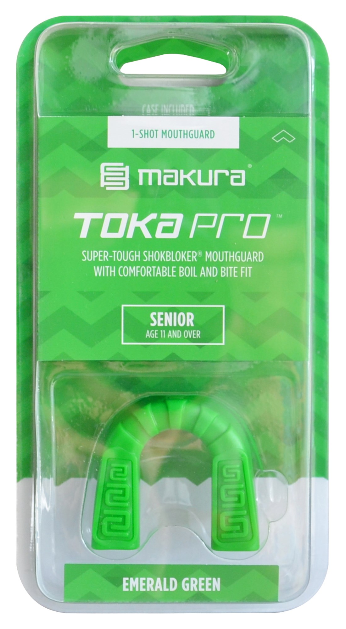 Chránič zubů MAKURA TOKA Emerald Green SR