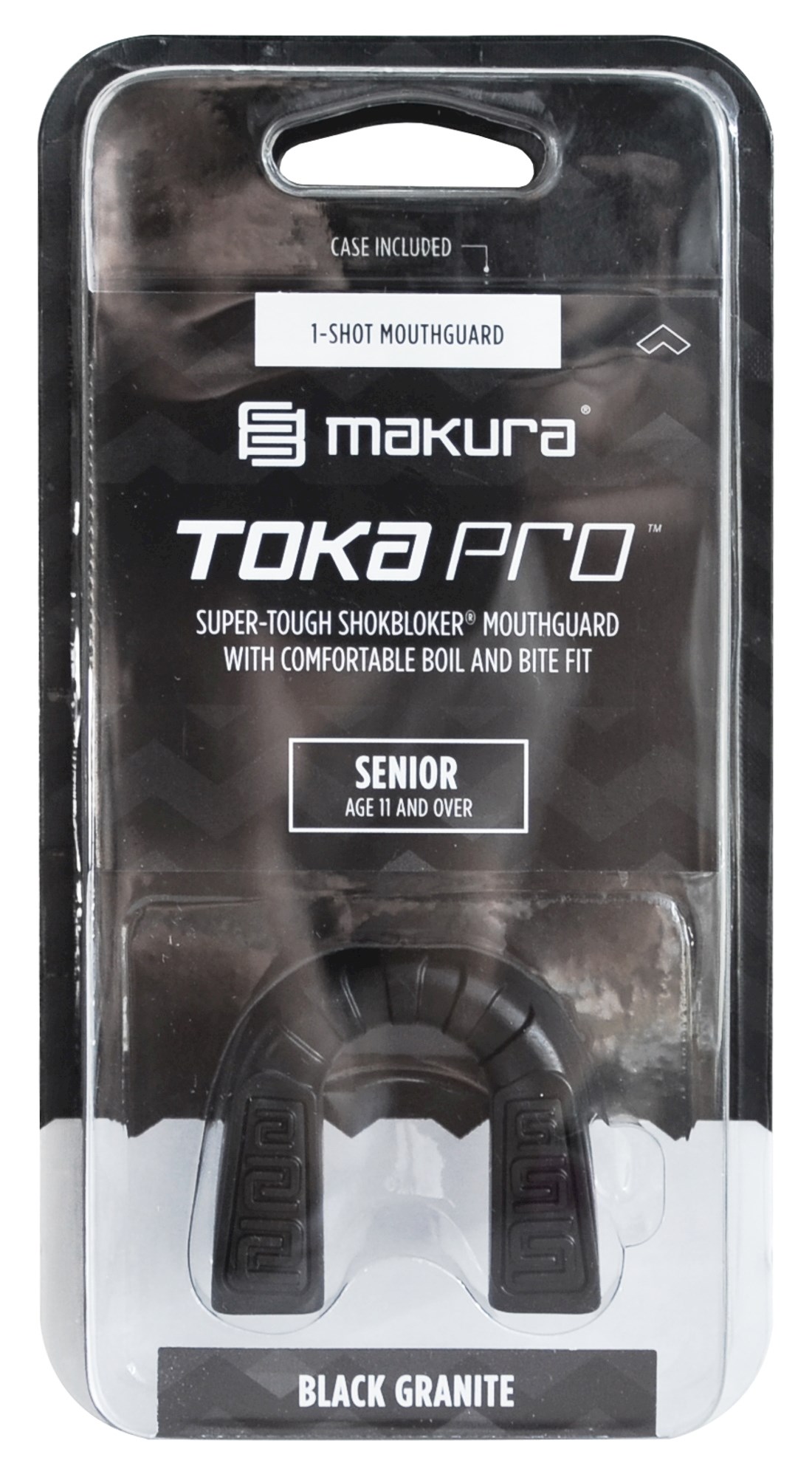 Chránič zubů MAKURA TOKA Granite Black SR