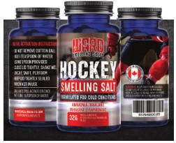 HOCKEY SMELLING SALTS - 8.5/ 10 INTENSITY, 3.4 oz