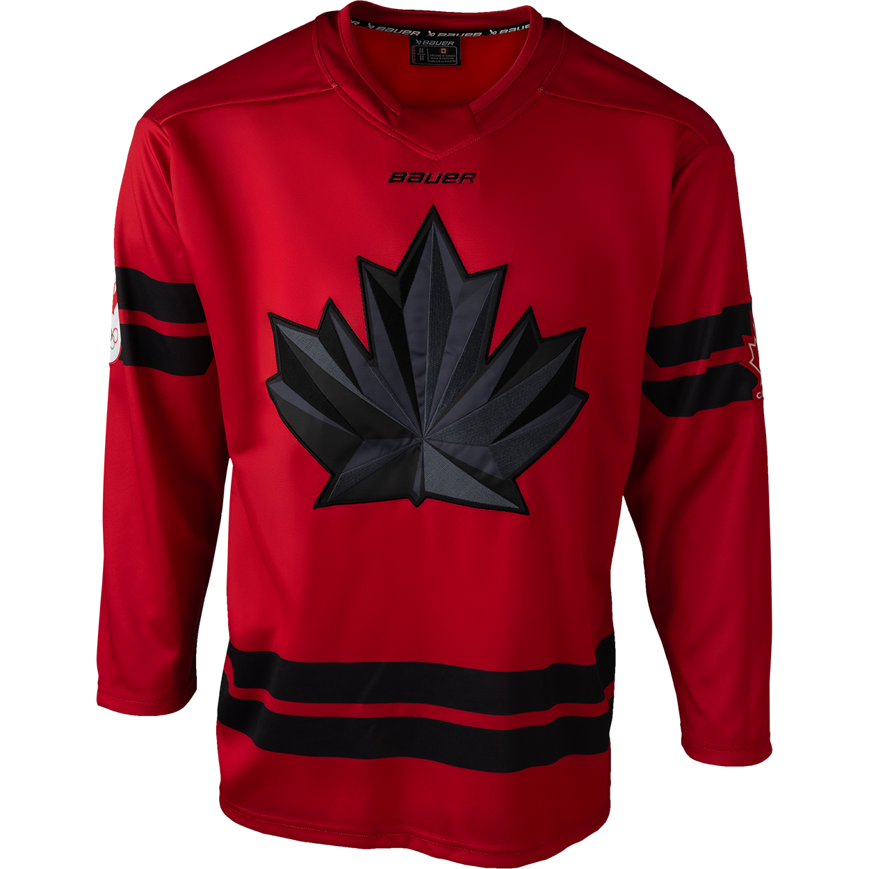 Dres BAUER S25 HC OLYMPIC JERSEY-SR-RED (1066451)