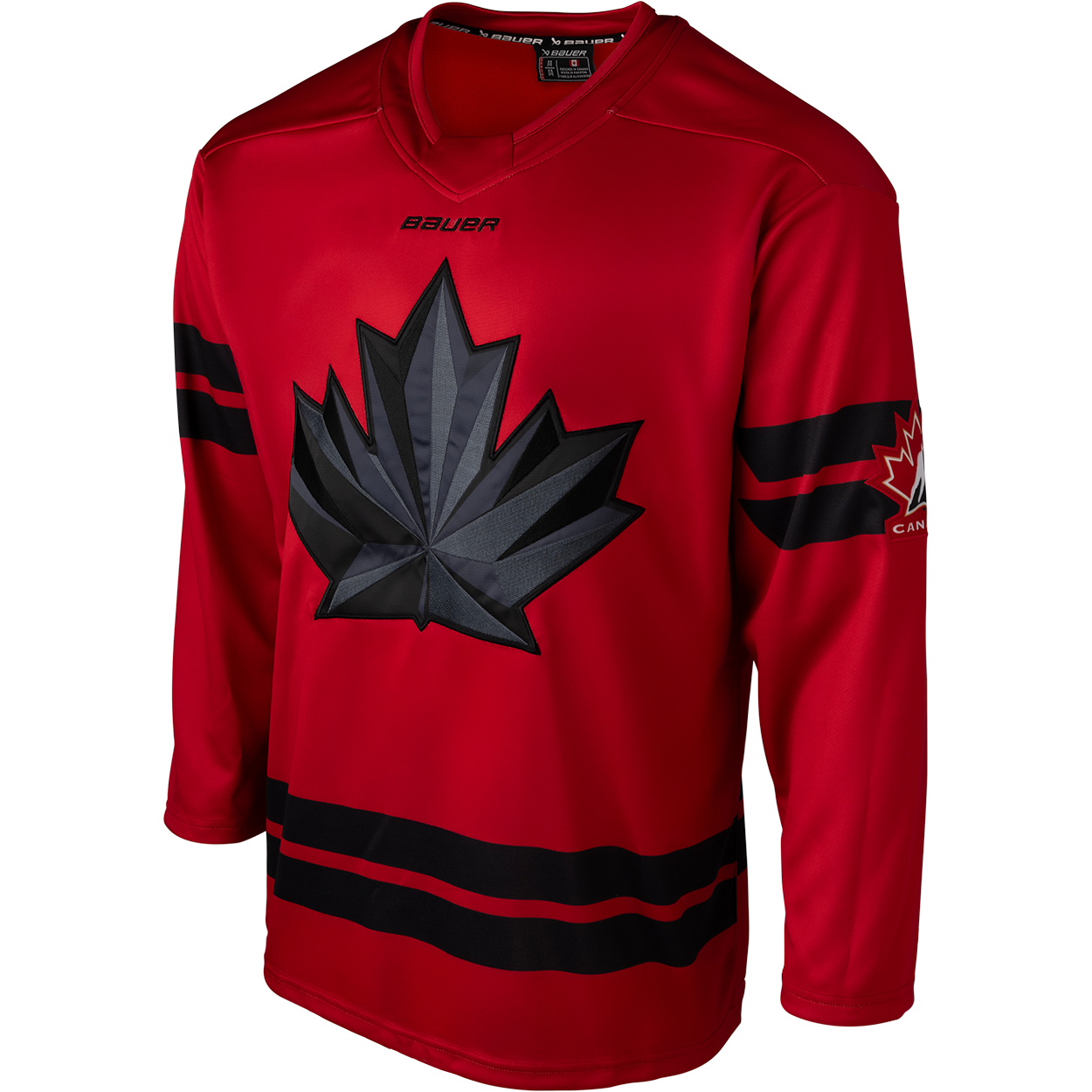 Dres BAUER S25 HC OLYMPIC JERSEY-SR-RED (1066451)