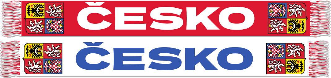 Fan šála ČESKO 00