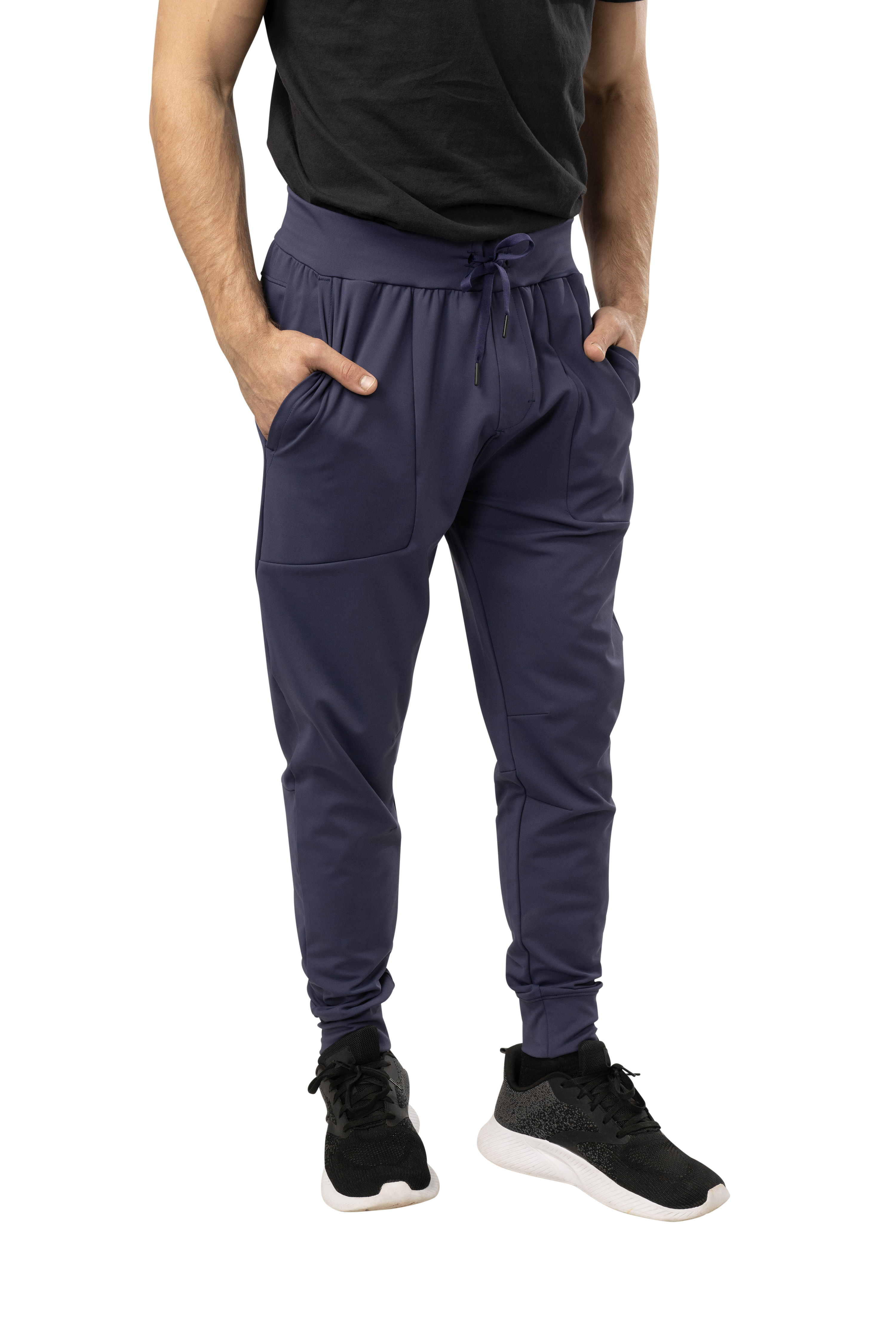 Kalh. BAUER S23 FLC WARMTH KNIT JOGGER-SR-BLU (1062283)