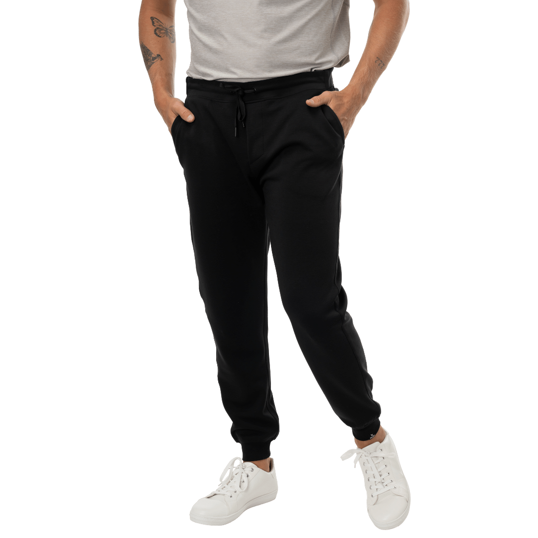 Kalh. BAUER S24 FLC CORE KNIT JOGGER-SR-BLK (1064192)