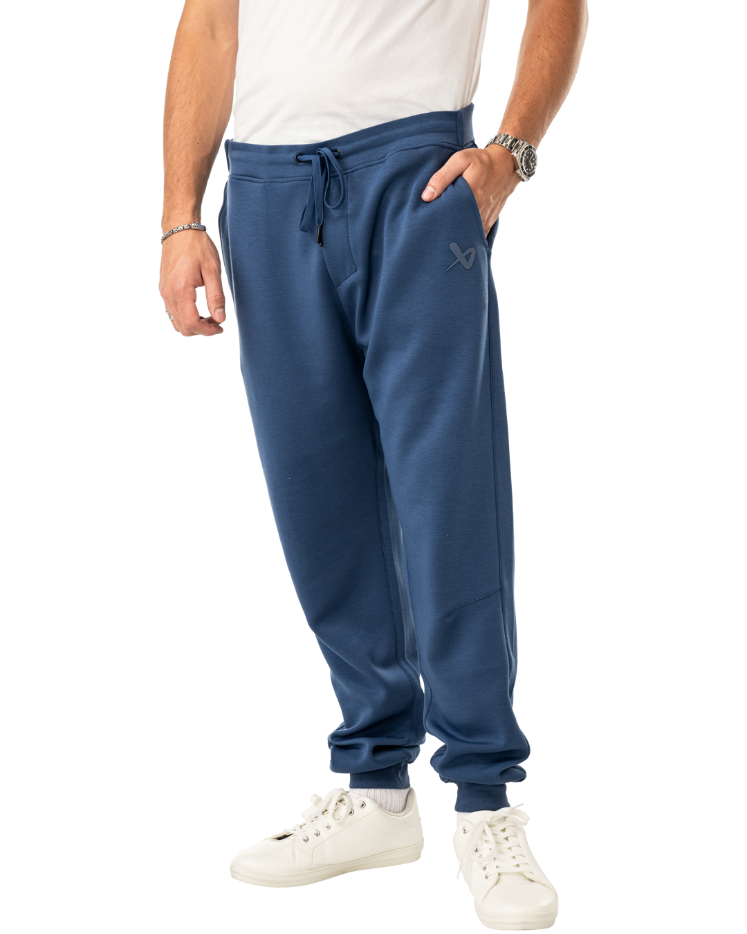 Kalhoty BAUER S25 FLC KNIT JOGGER-SR-OCEANA (1065089)