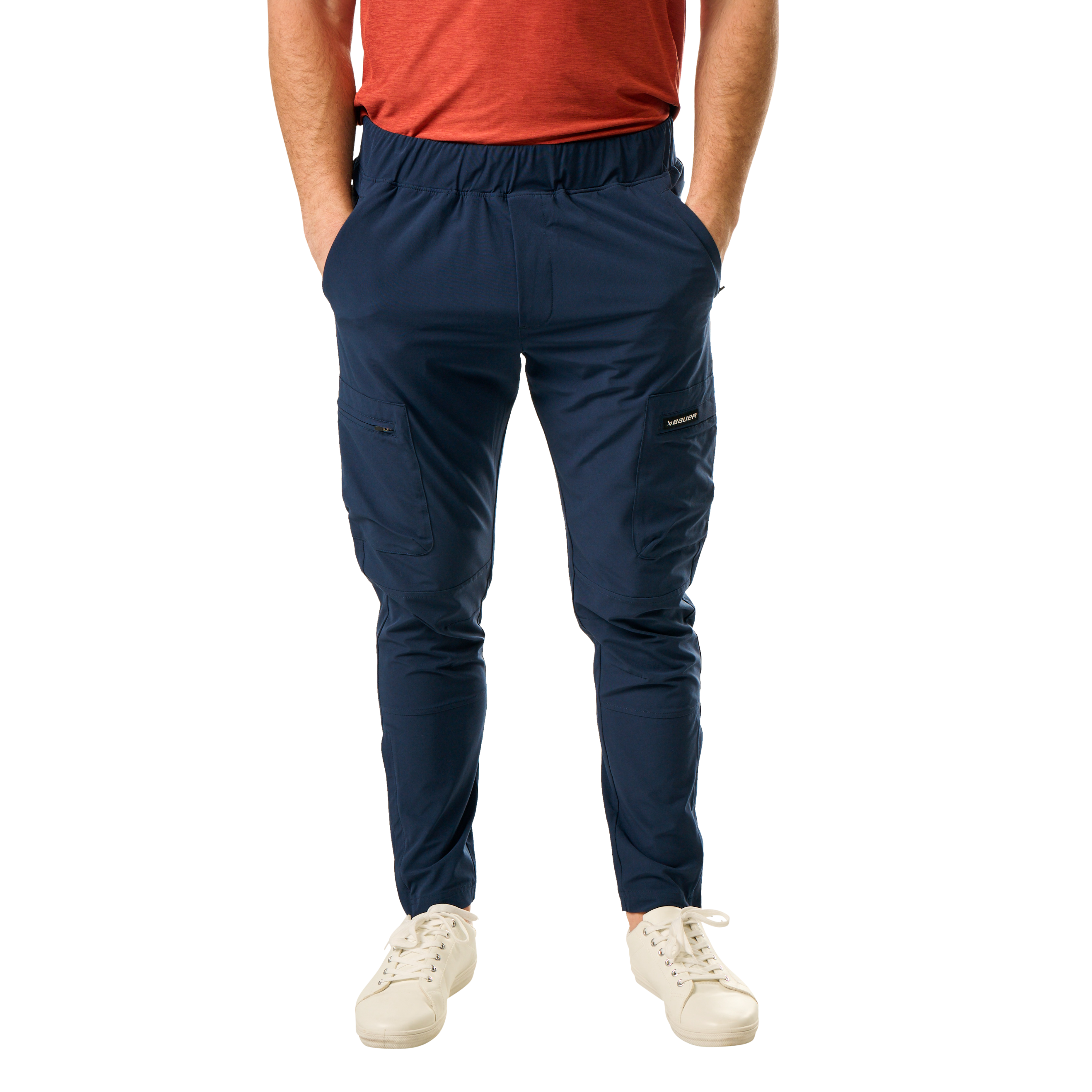 Kalhoty BAUER S25 FLC TRAVEL PANT-SR-NVY (1064669)