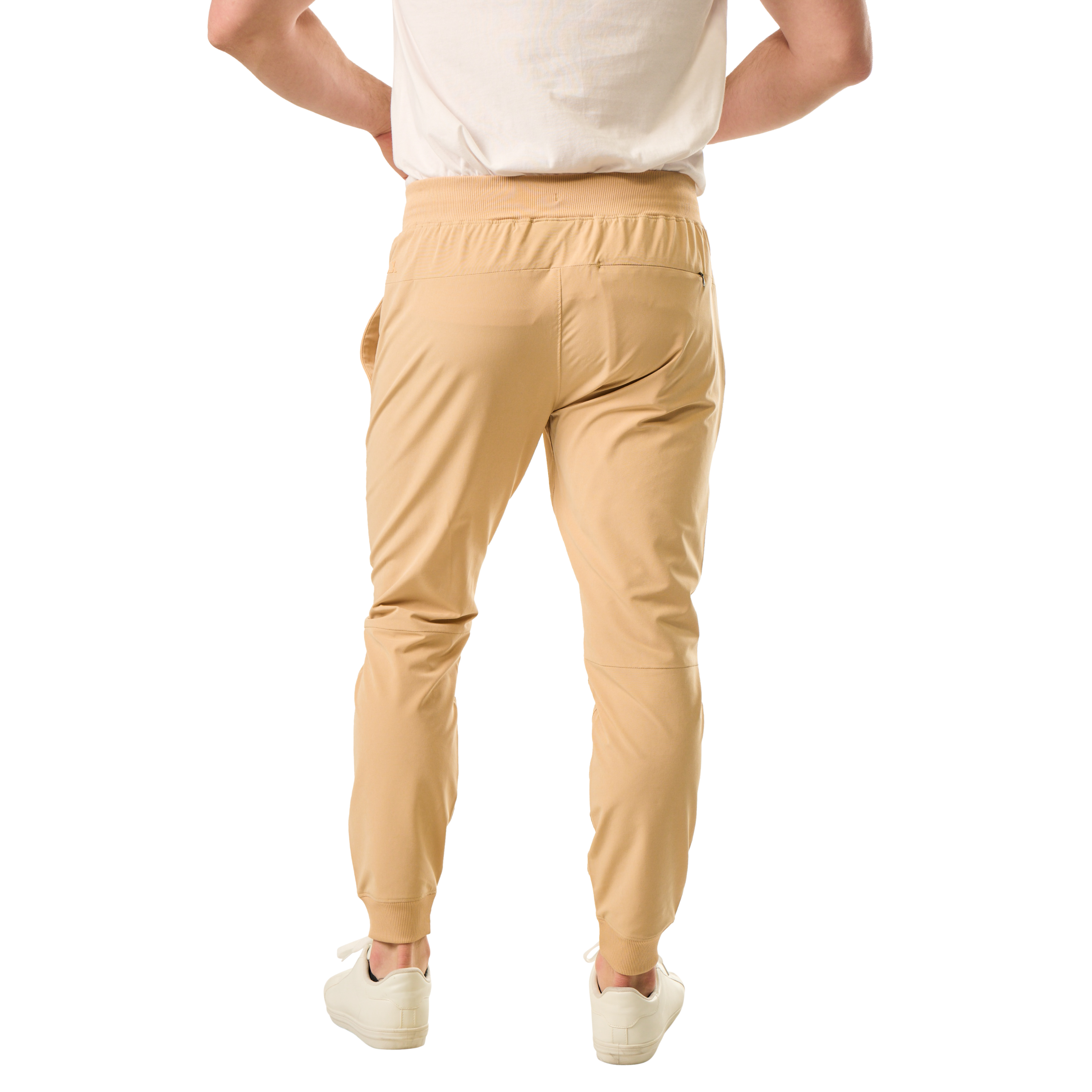 Kalhoty BAUER S25 FLC WOVEN JOGGER-SR-GINGER (1064662)