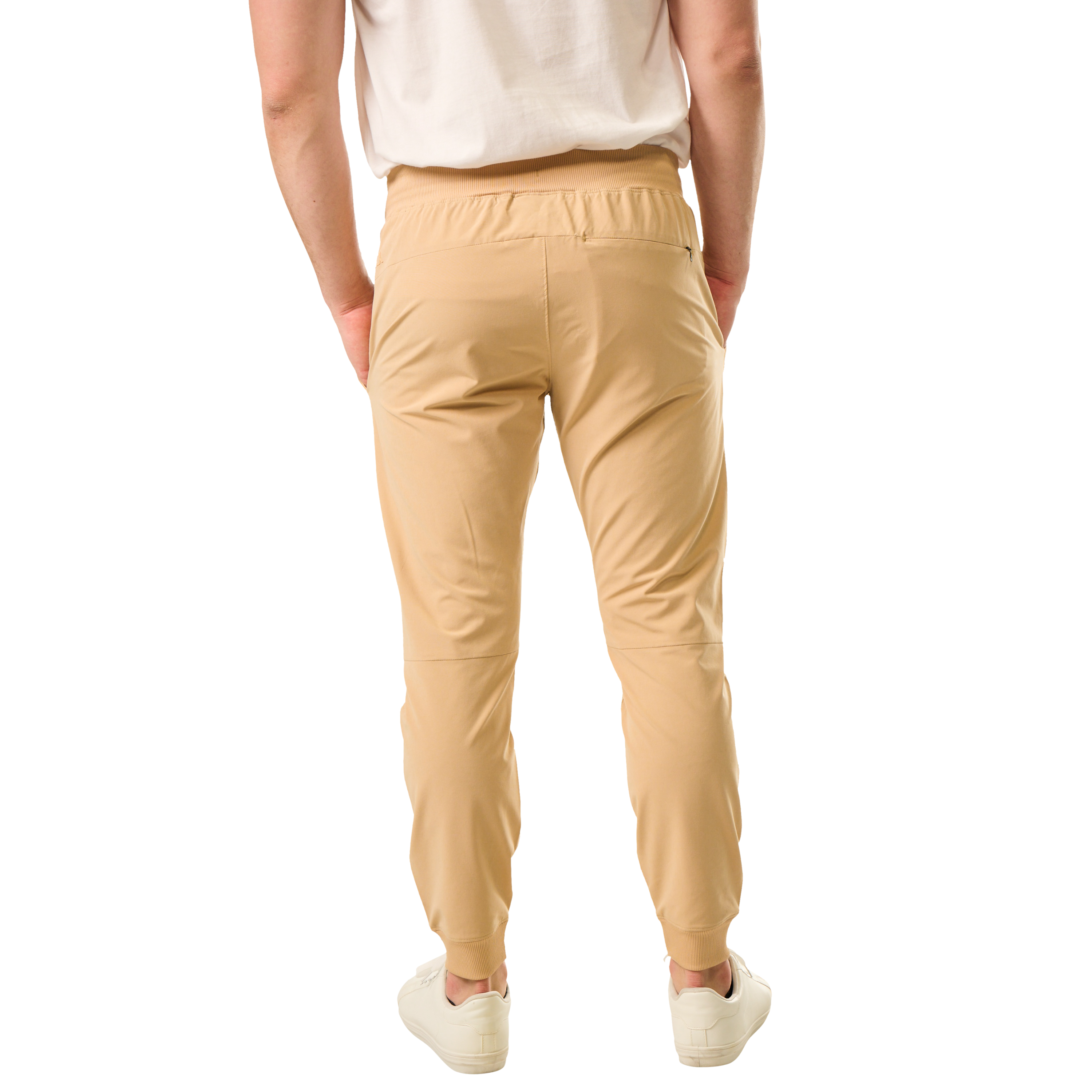 Kalhoty BAUER S25 FLC WOVEN JOGGER-SR-GINGER (1064662)