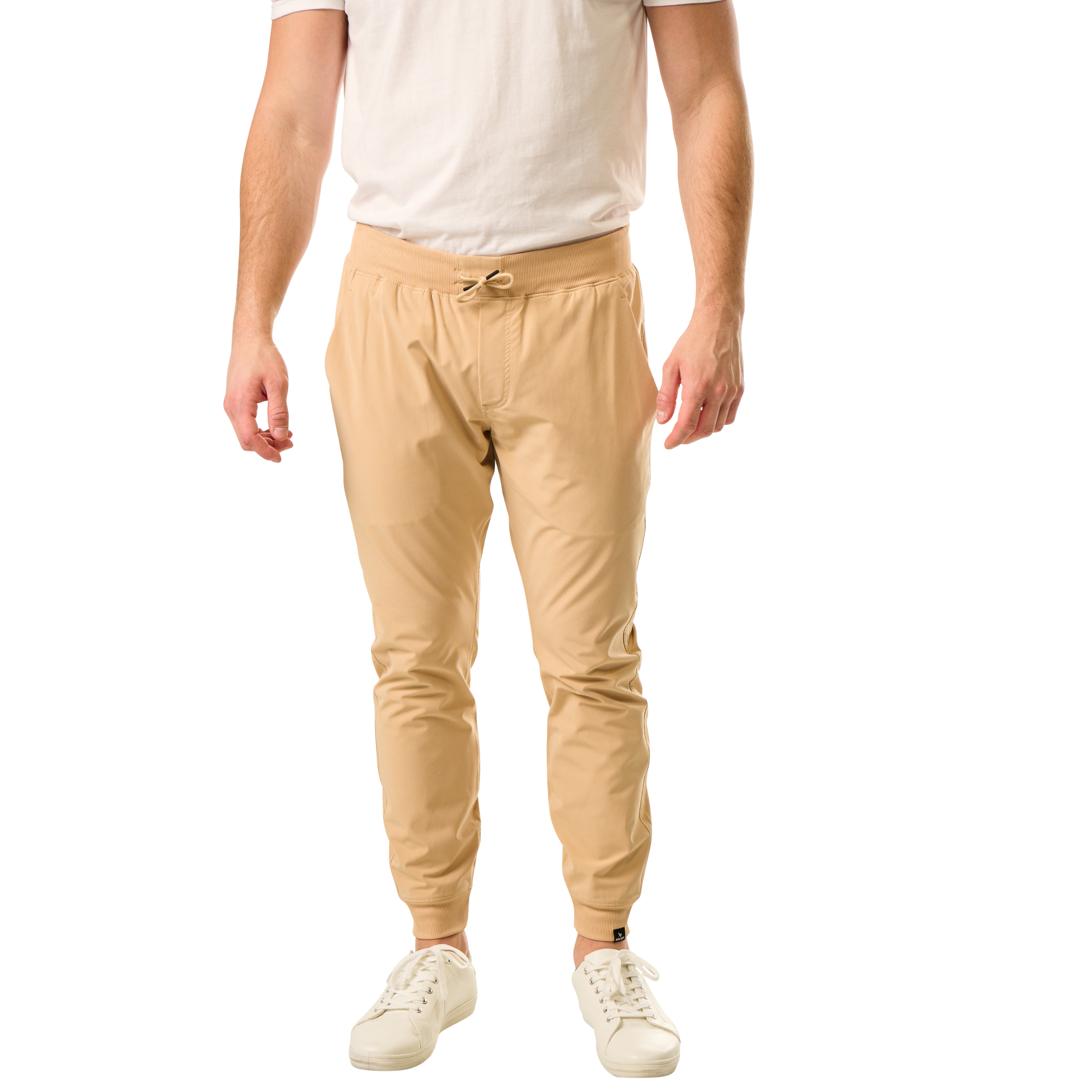 Kalhoty BAUER S25 FLC WOVEN JOGGER-SR-GINGER (1064662)