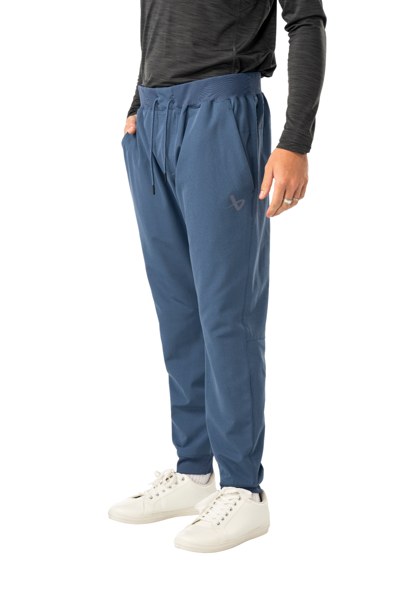 Kalhoty BAUER S25 FLC WOVEN JOGGER-SR-OCEANA (1065091)