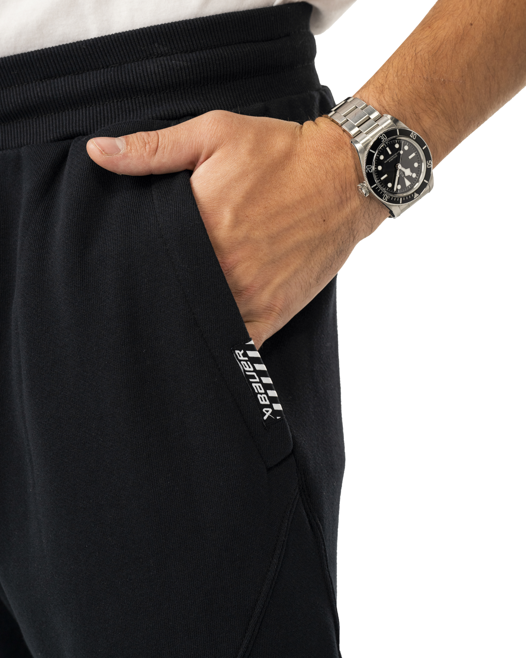Kalhoty BAUER S25 FRN TERRY JOGGER-SR-BLK (1065100)