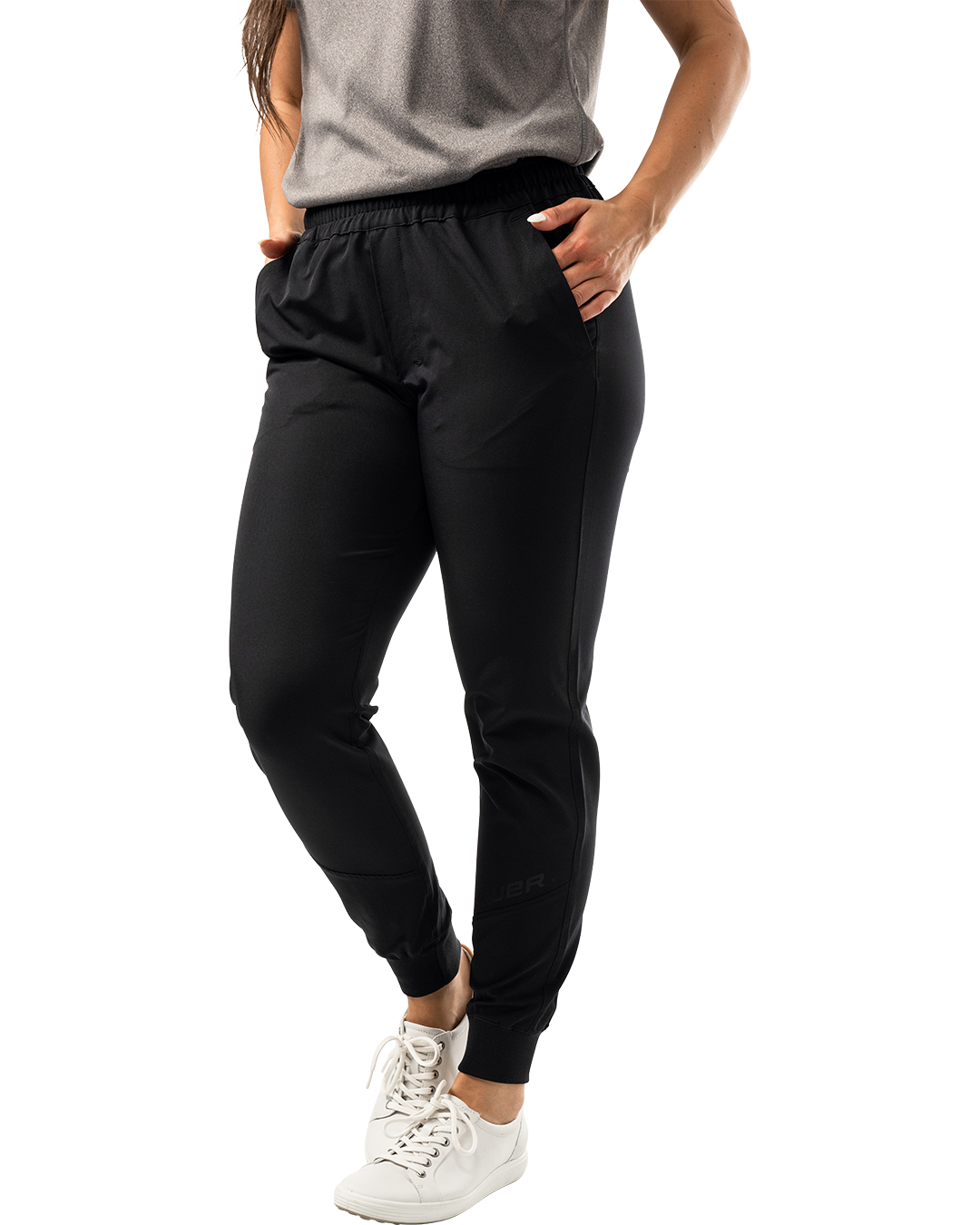 Kalhoty BAUER S25 WMNS TEAM WOVEN JOGGER-BLK (1064629)