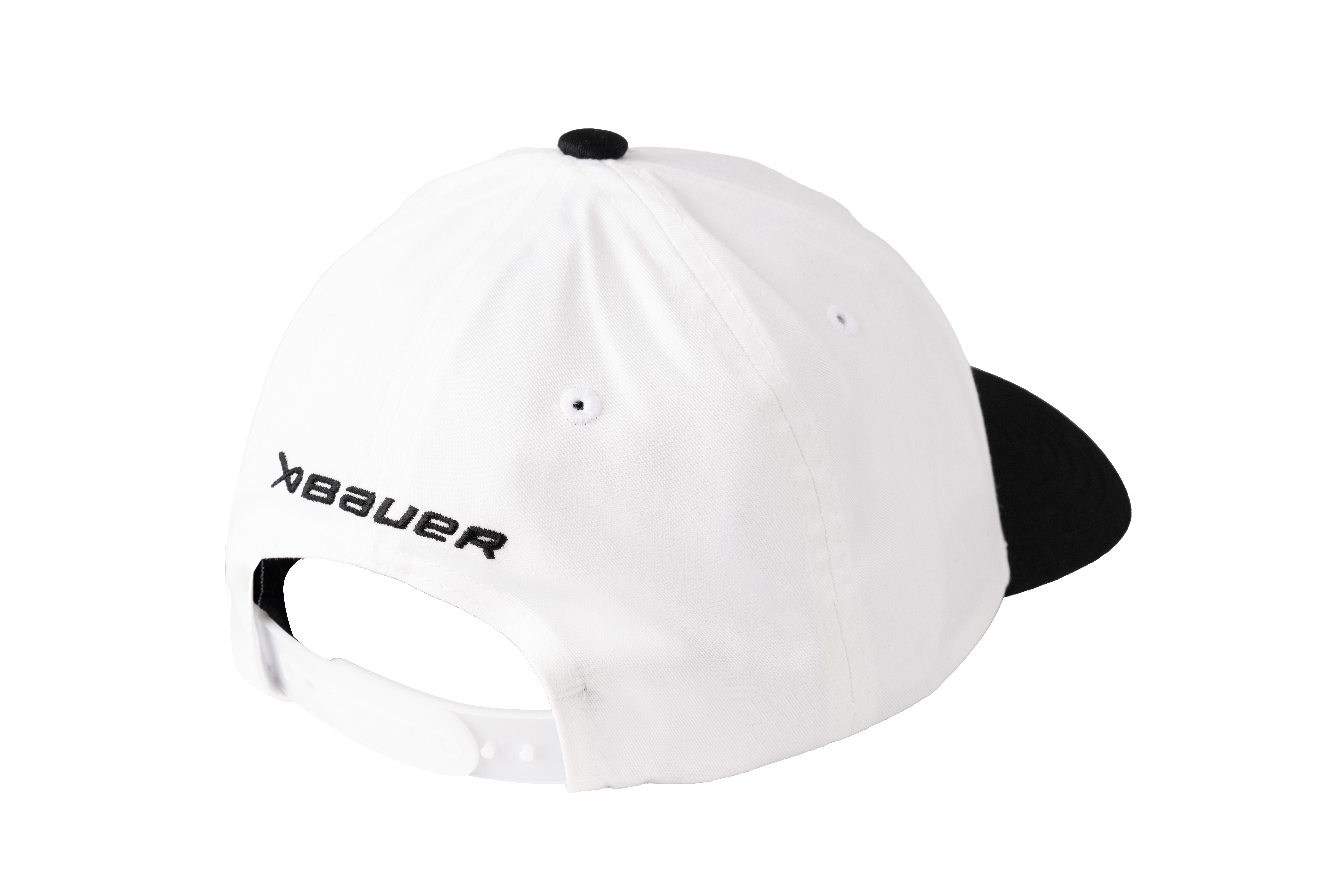 Kšiltovka BAUER S25 B&W PATCH HAT-SR-BLK/WHT (1065386)