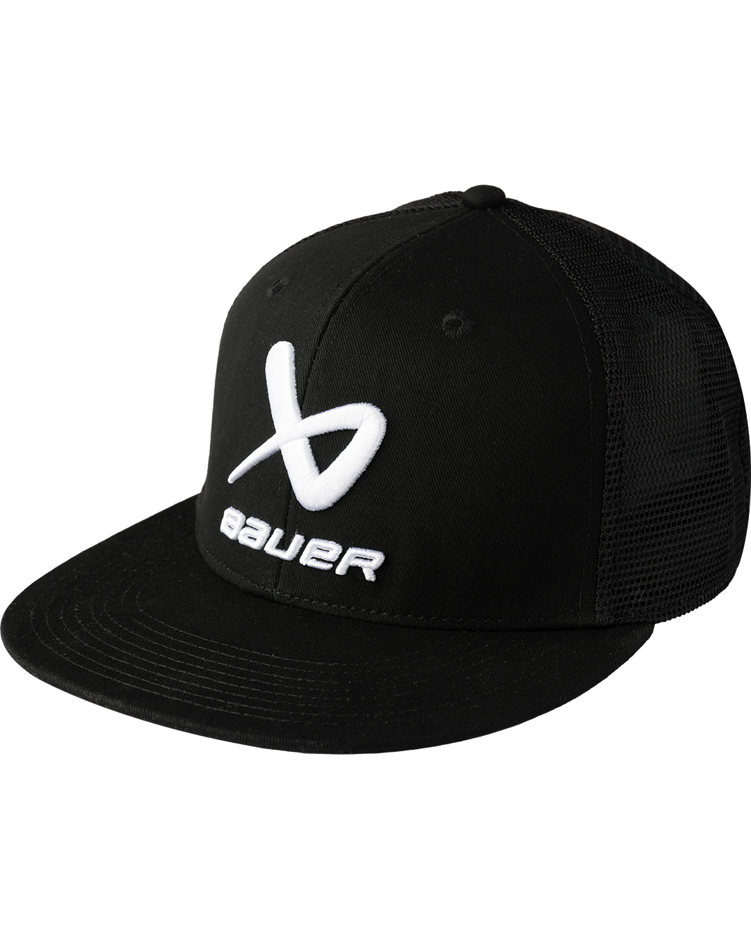 Kšiltovka BAUER S25 CORE FLAT BRIM SNAPBACK-SR-BLK (1064640)