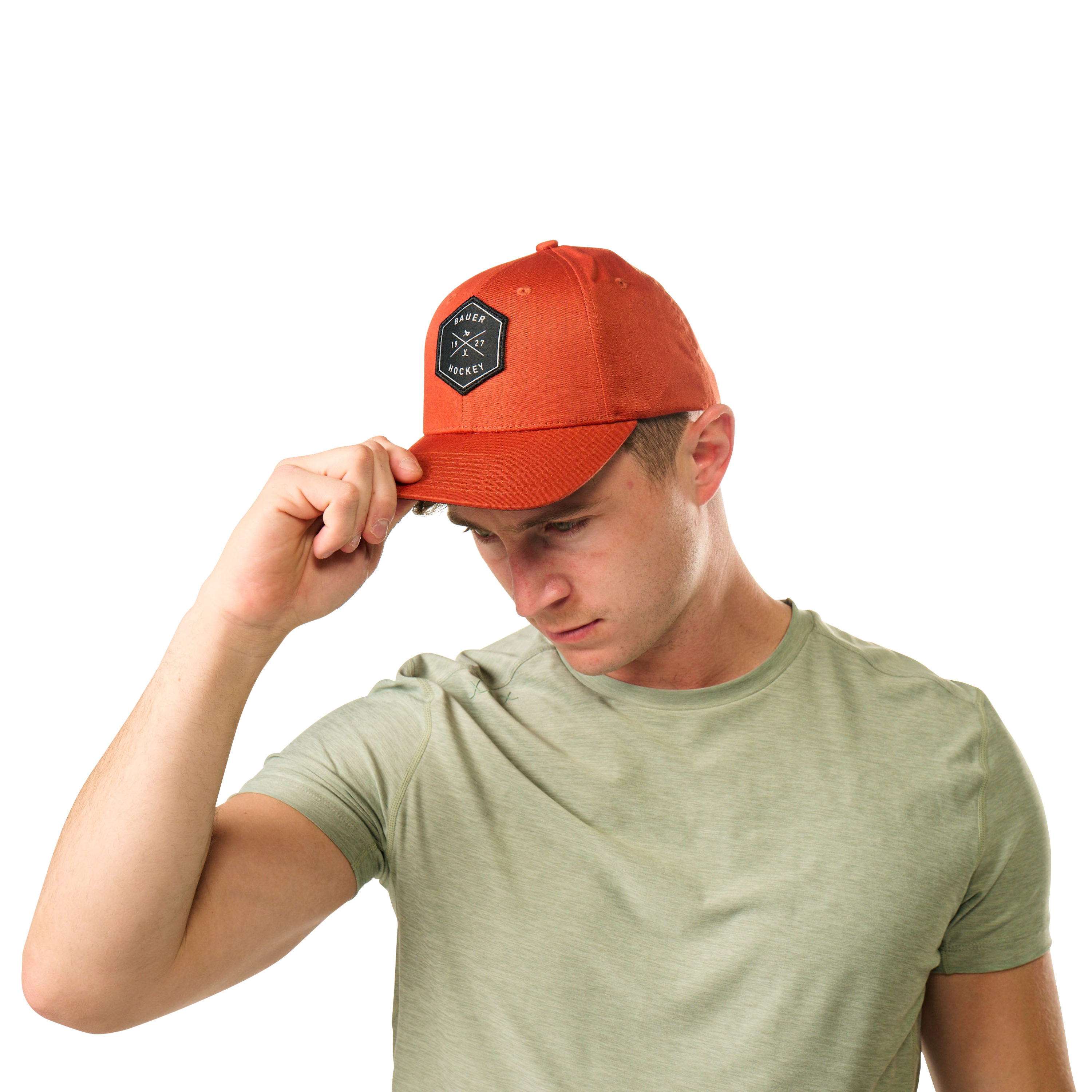 Kšiltovka BAUER S25 PATCH SNAPBACK-SR-BRICK (1064692)