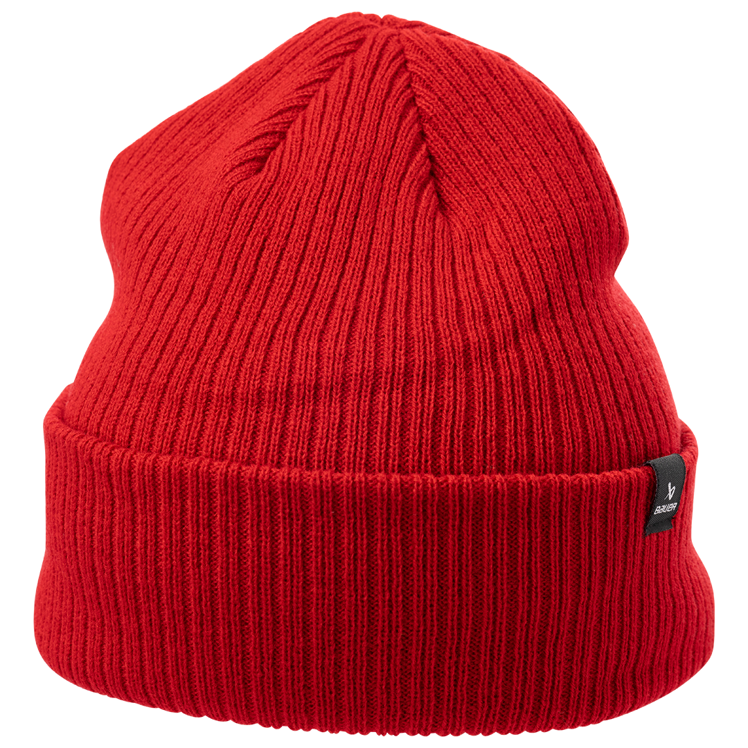 Kulich BAUER S24 TEAM RIBBED TOQUE-SR-RED (1063364)