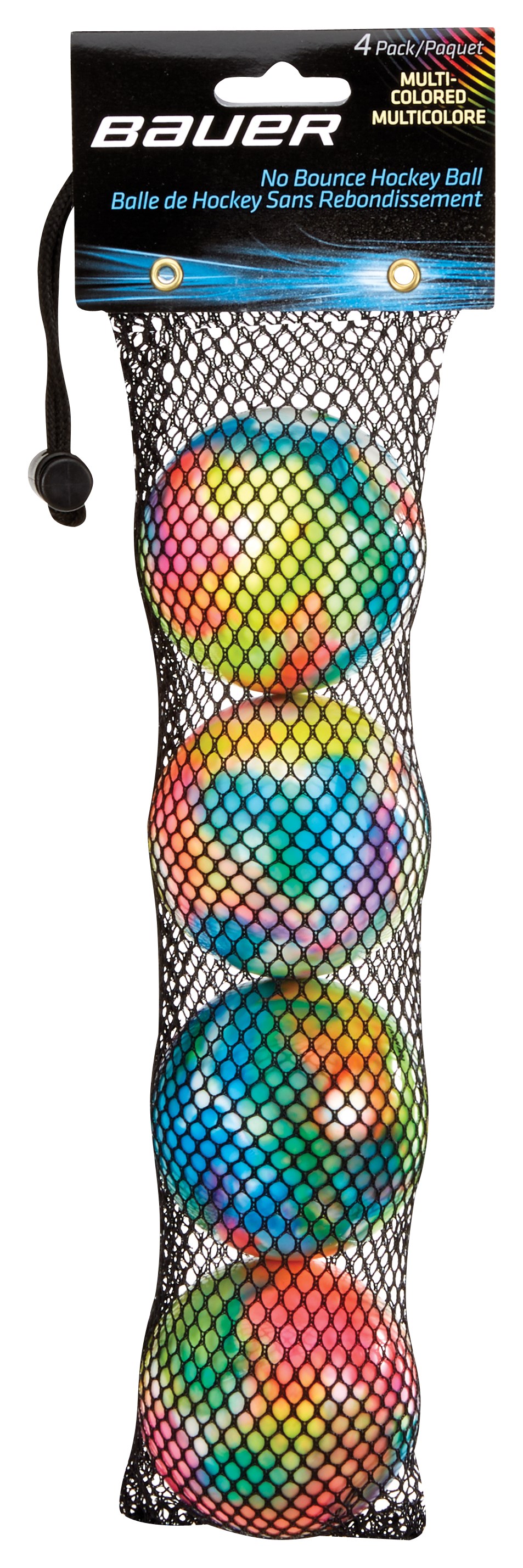 Míček BAUER HOCKEY BALL-MULITCOLORED-4 PACK (1053168)