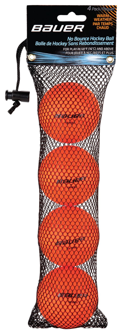 Míček BAUER Warm Orange - 4 ks (1046640)