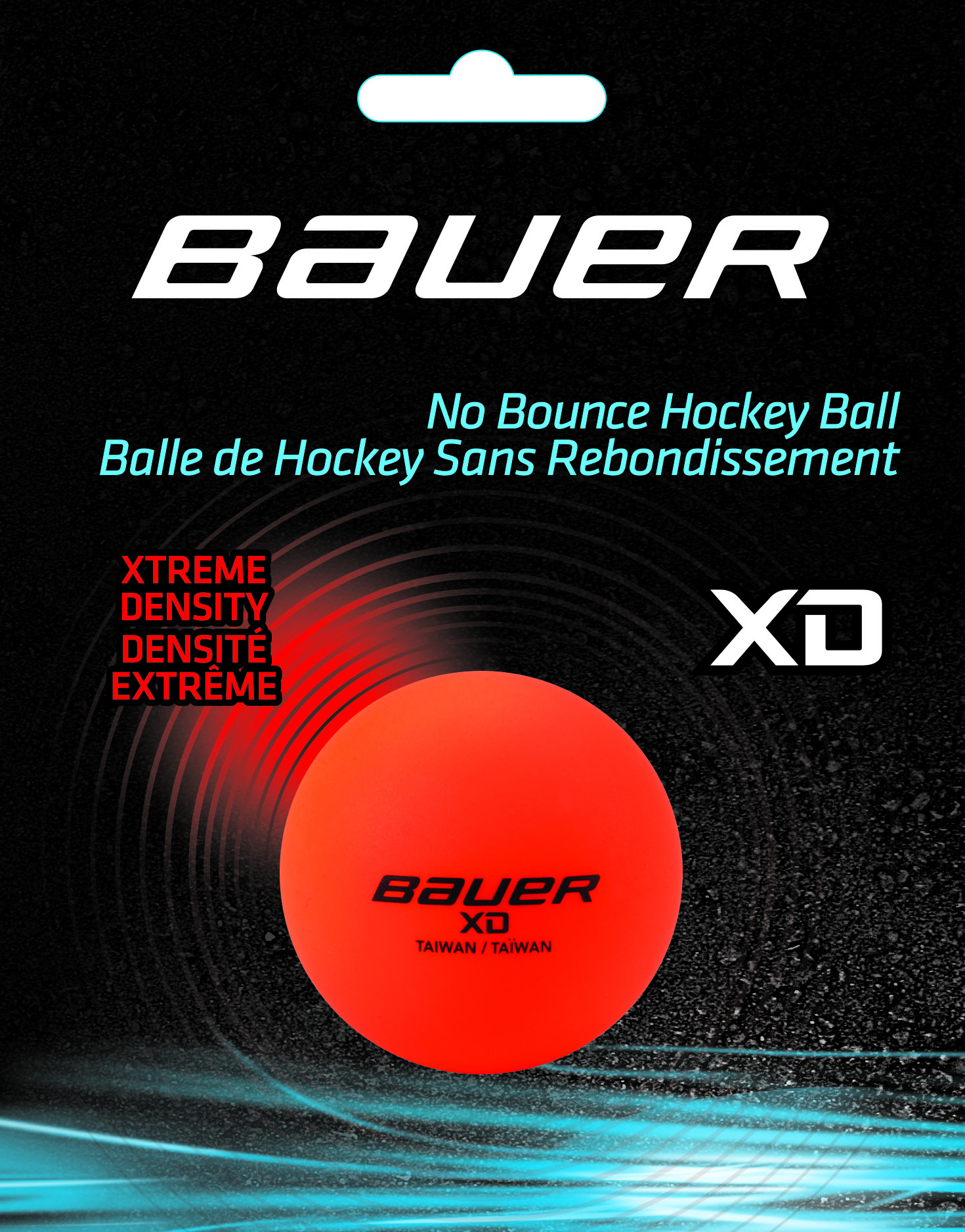 Míček BAUER XD Orange - 1 ks (1049655)
