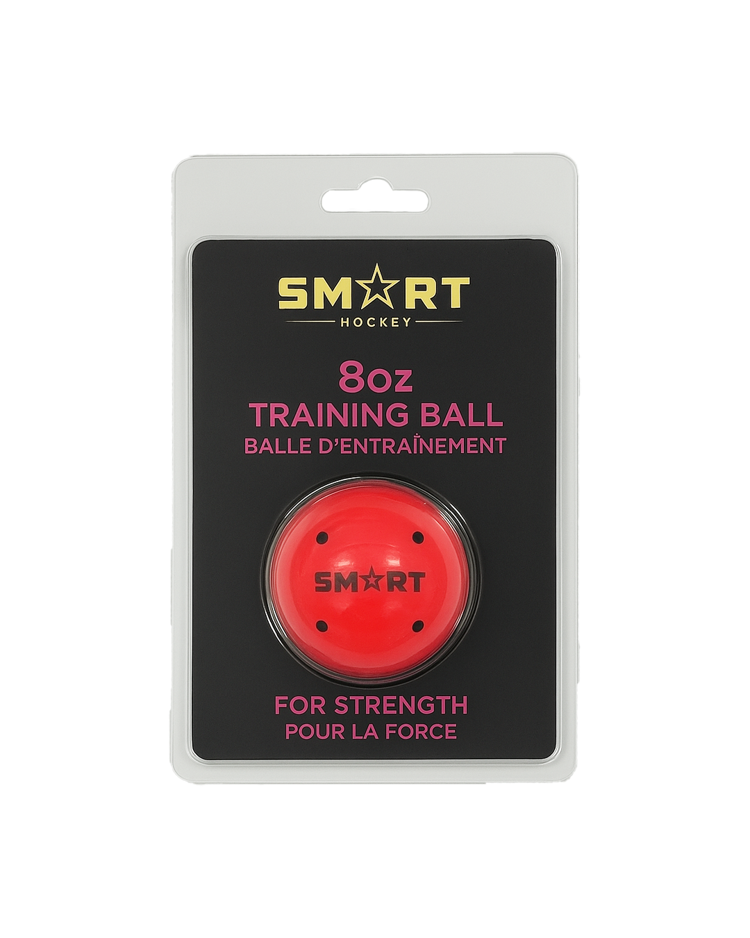 míček SMART HOCKEY BALL Red - 8 oz