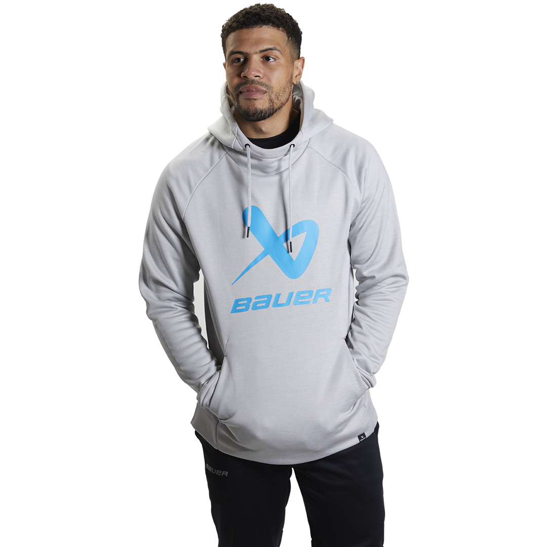 Mikina BAUER CORE LOCKUP HOODIE-SR-GRY (1059670)