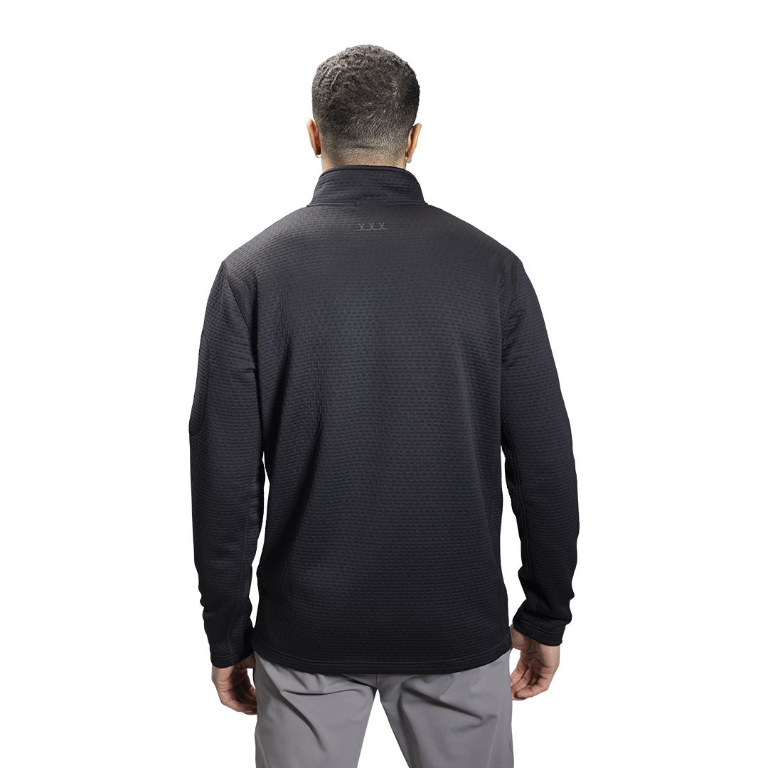 Triko BAUER FLC 1/2 ZIP PERFORMANCE TOP - BLK (1060276)