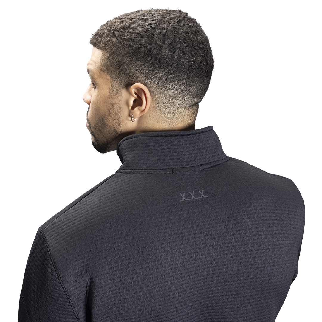 Triko BAUER FLC 1/2 ZIP PERFORMANCE TOP - BLK (1060276)