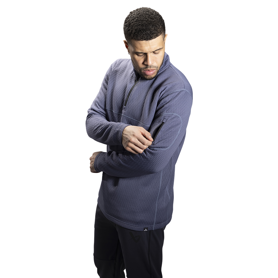 Triko BAUER FLC 1/2 ZIP PERFORMANCE TOP - PERI (1060275)