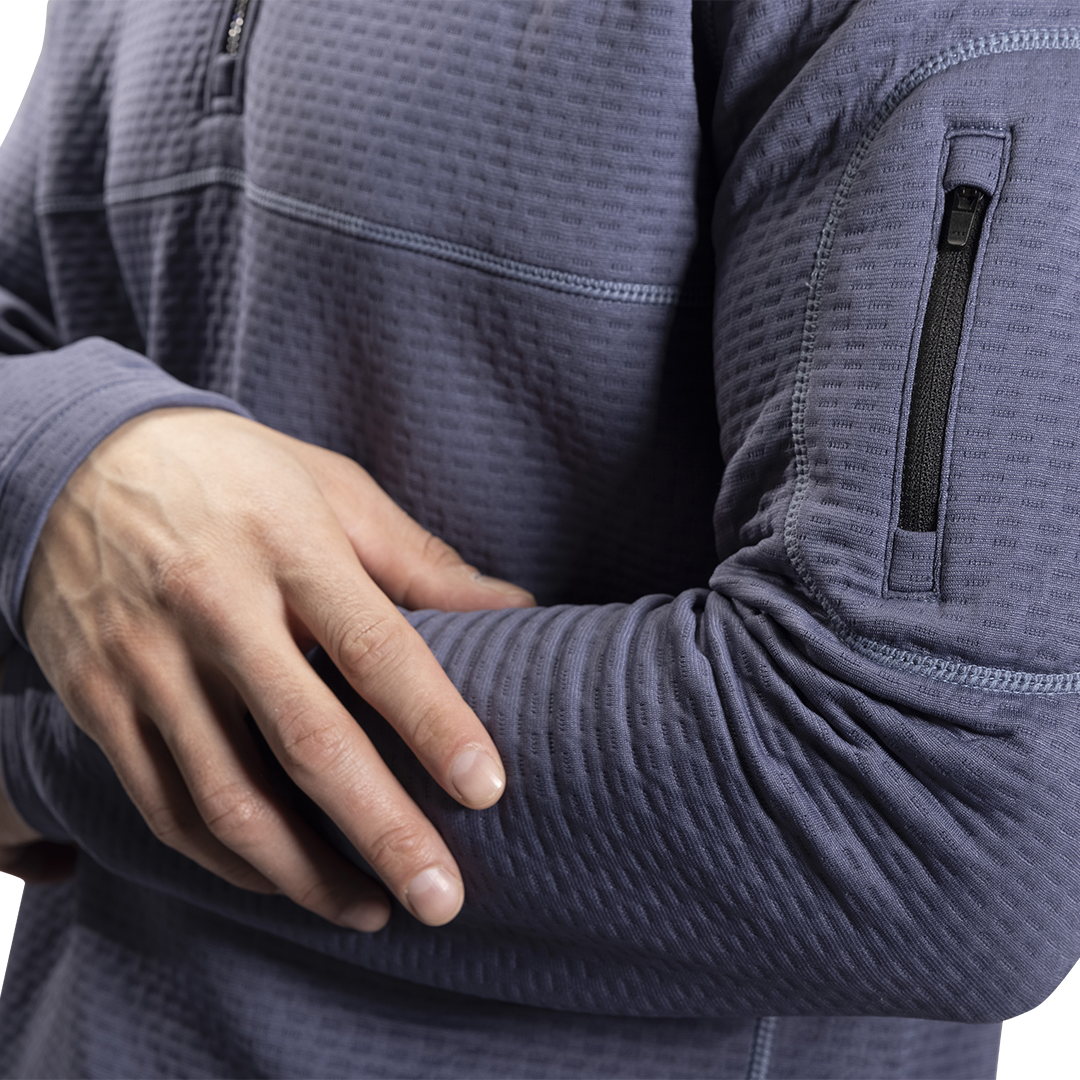 Triko BAUER FLC 1/2 ZIP PERFORMANCE TOP - PERI (1060275)