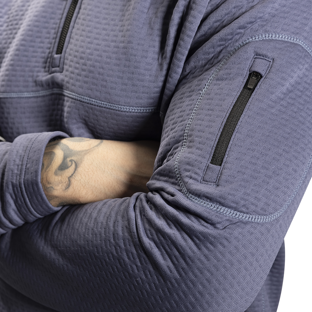 Triko BAUER FLC 1/2 ZIP PERFORMANCE TOP - PERI (1060275)