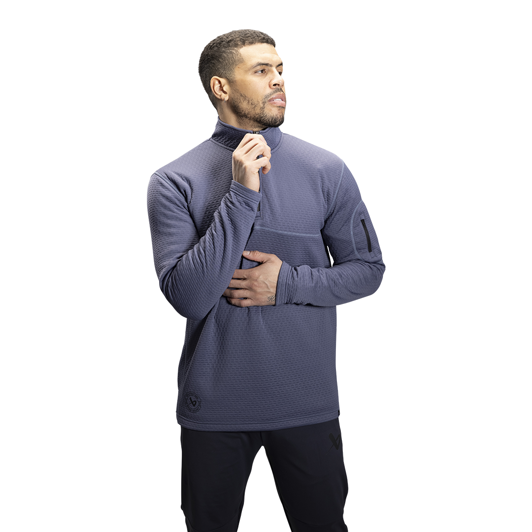 Triko BAUER FLC 1/2 ZIP PERFORMANCE TOP - PERI (1060275)