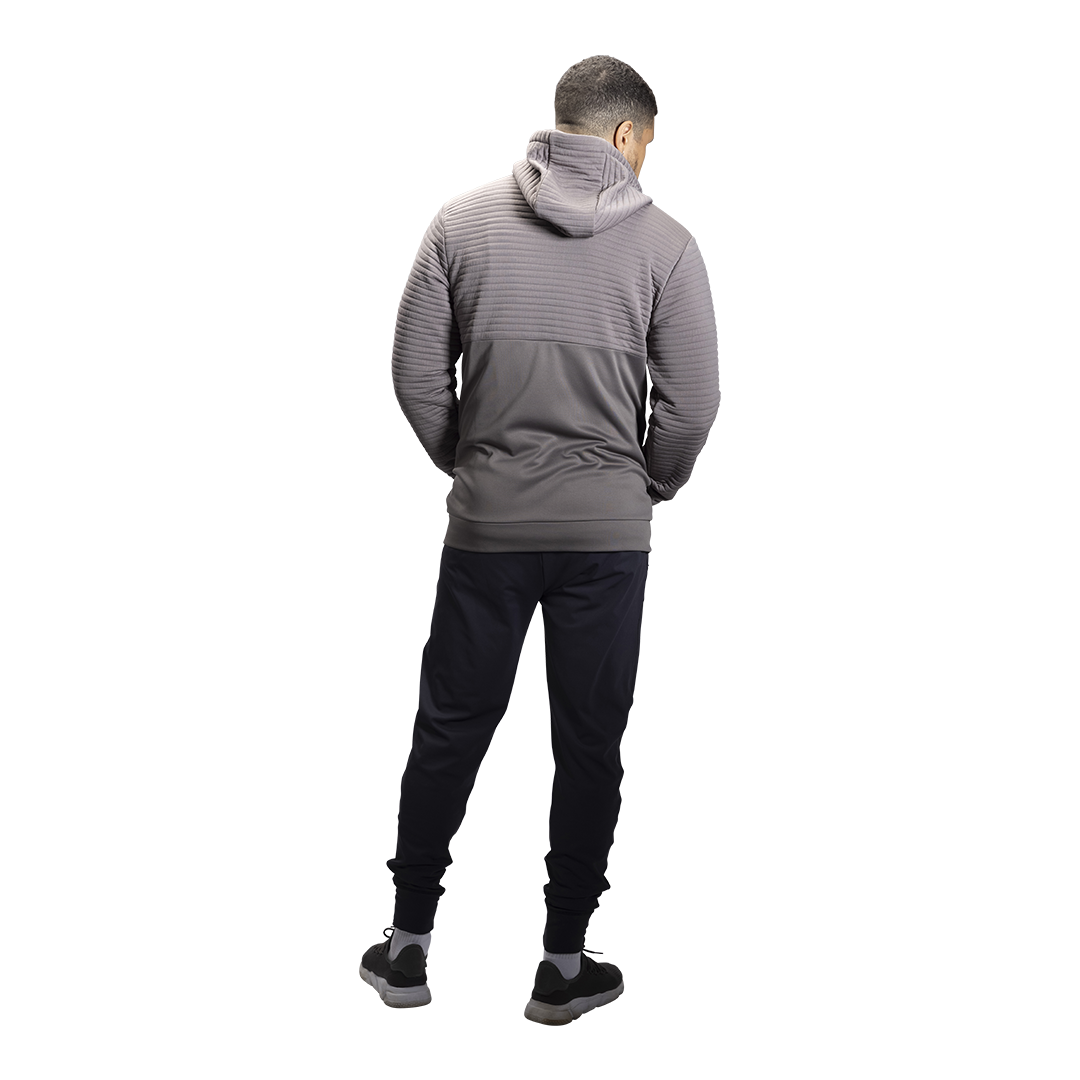 Mikina BAUER FLC 3D FULL ZIP HOODIE - GRAY (1060271)