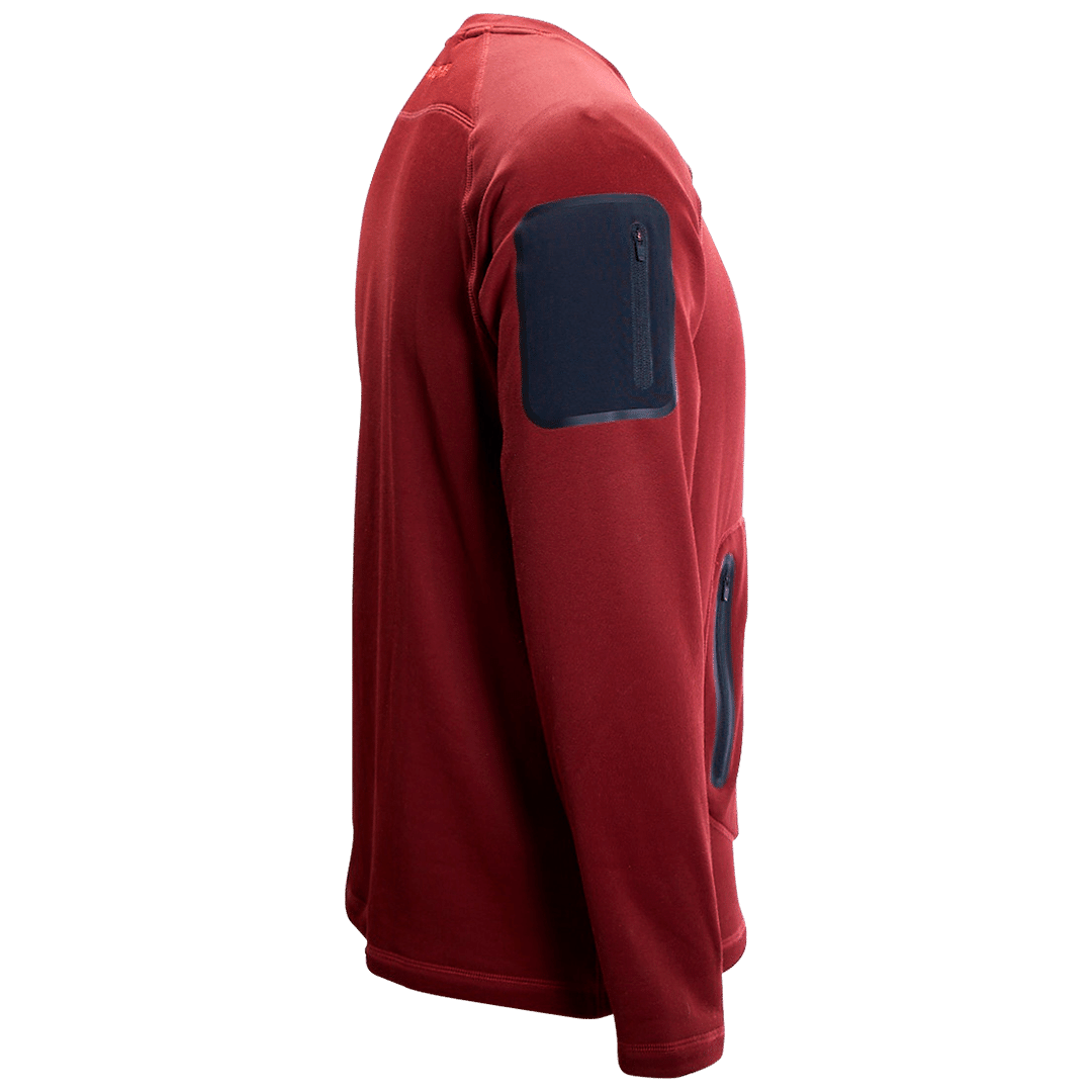 Mikina BAUER FLC FLEECE CREW  - BURG (1059415)