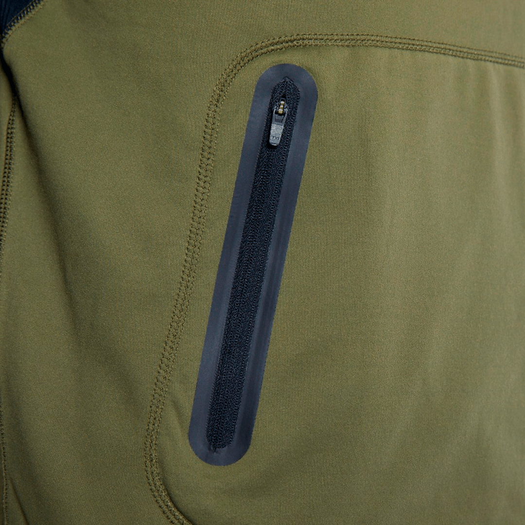 Mikina BAUER FLC FLEECE CREW  - OLIVE (1059402)